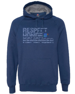 NLEMM RHR Hoodie Price Indigo Heather